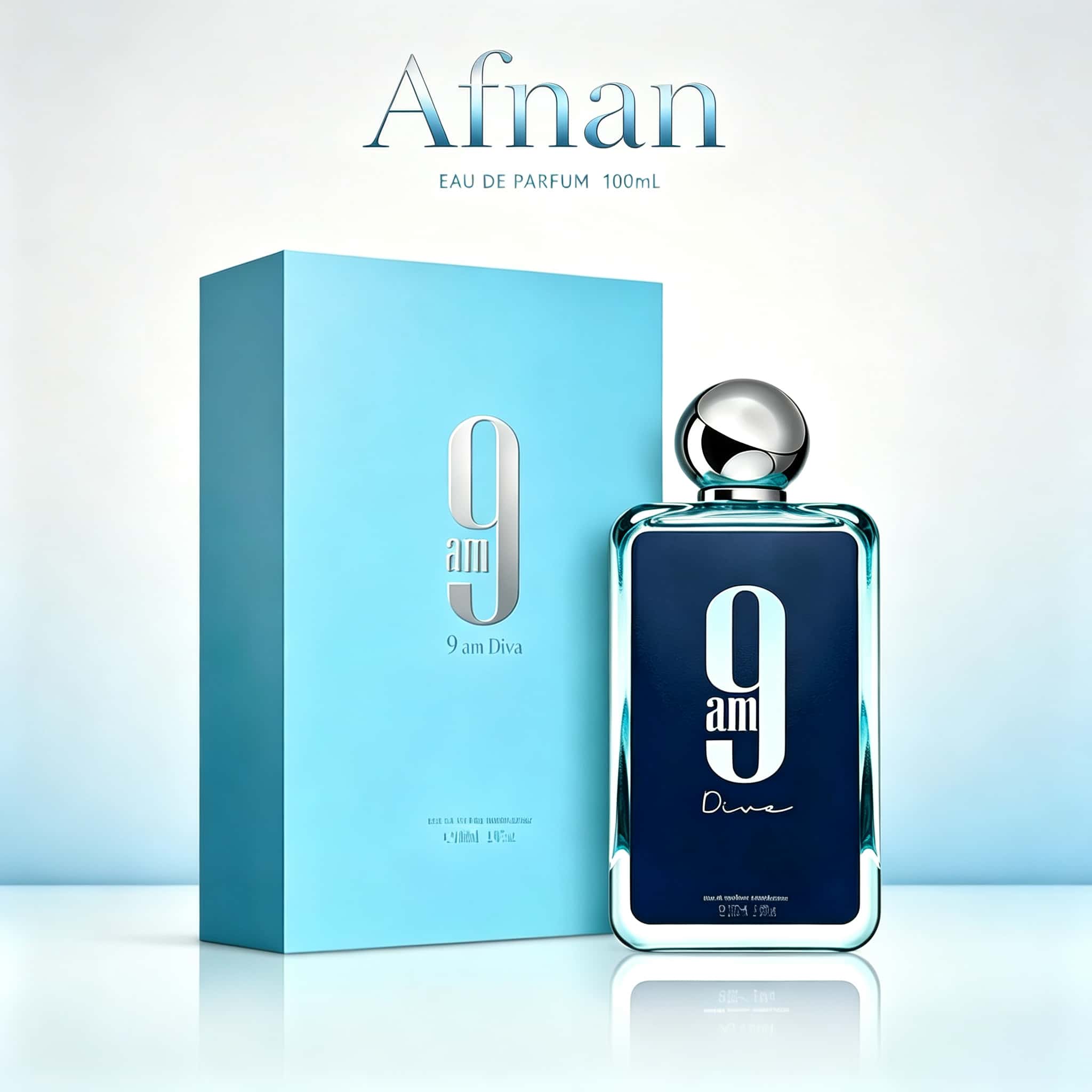 Fragrance Perfume Box - Afnan 9am Diva EDP 100ml Unisex