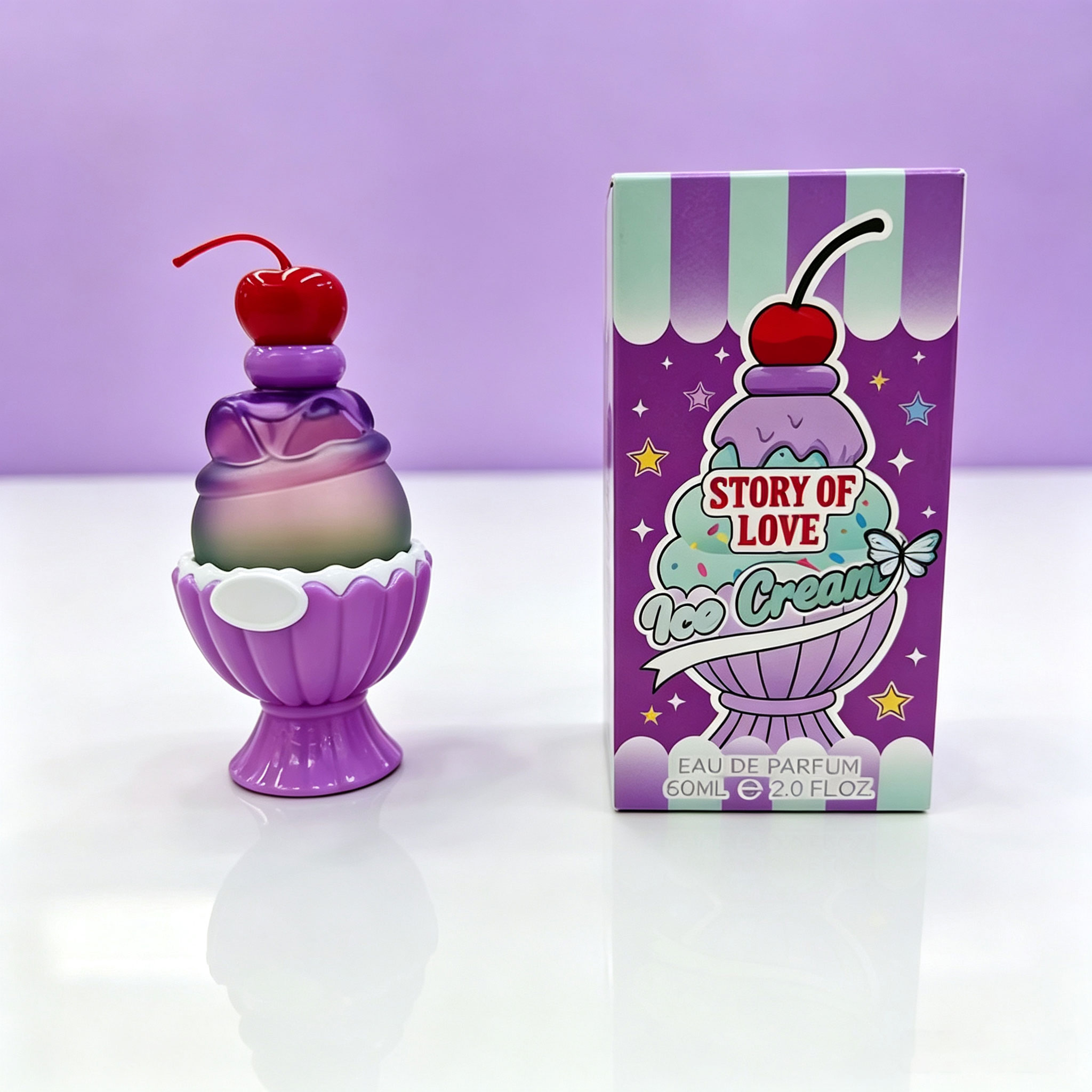 Cute Ice Cream Shaped Eau De P - Fragrance Perfume Box review and price