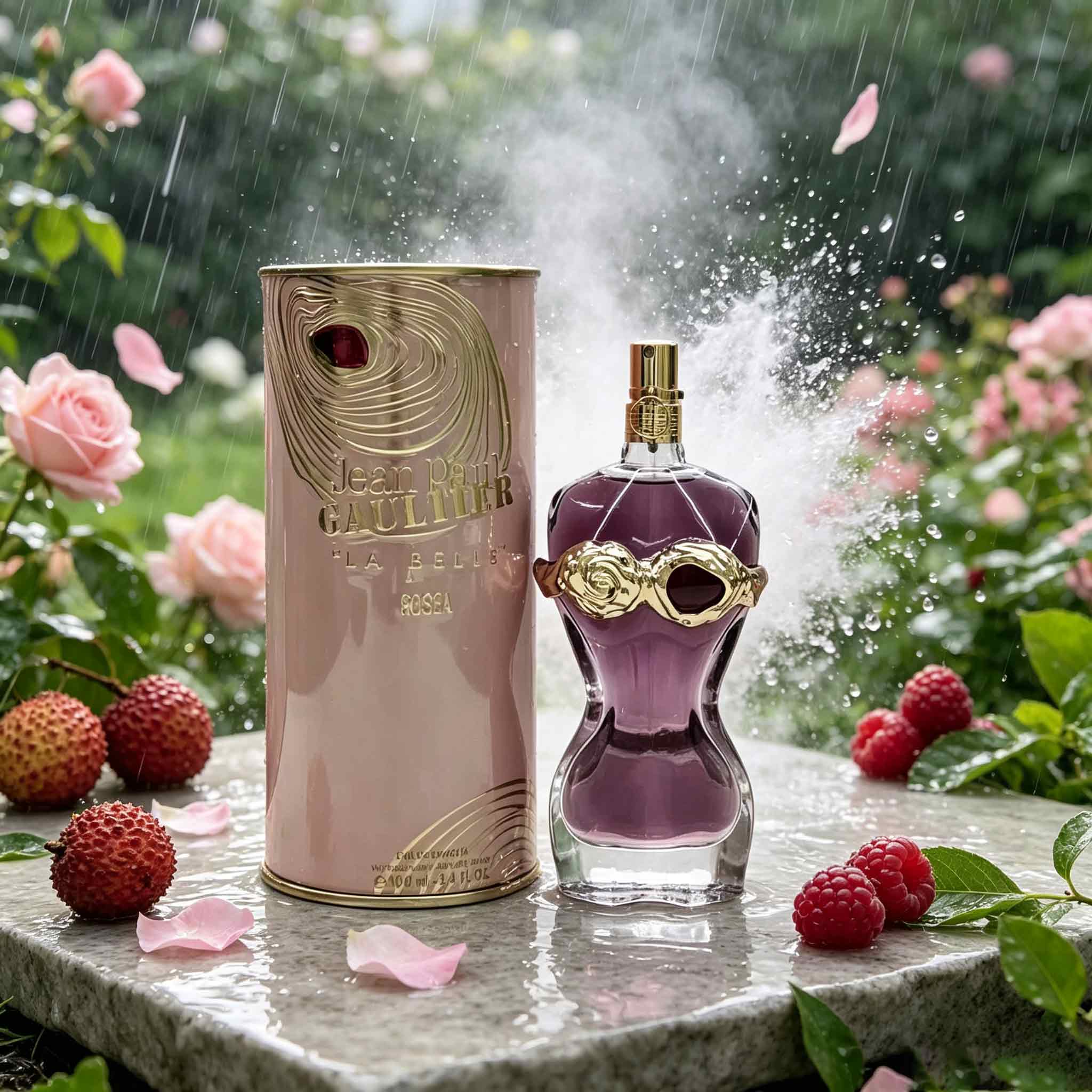 La Belle Rosea Luxury Canister - Fragrance Perfume Box review and price