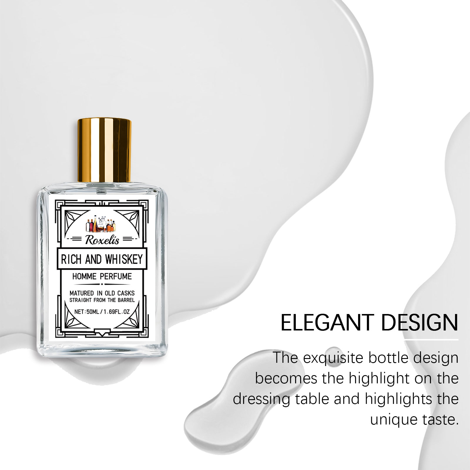 Roxelis 50ml Charm Whisky Men' - You Perfume Fragrance review and price